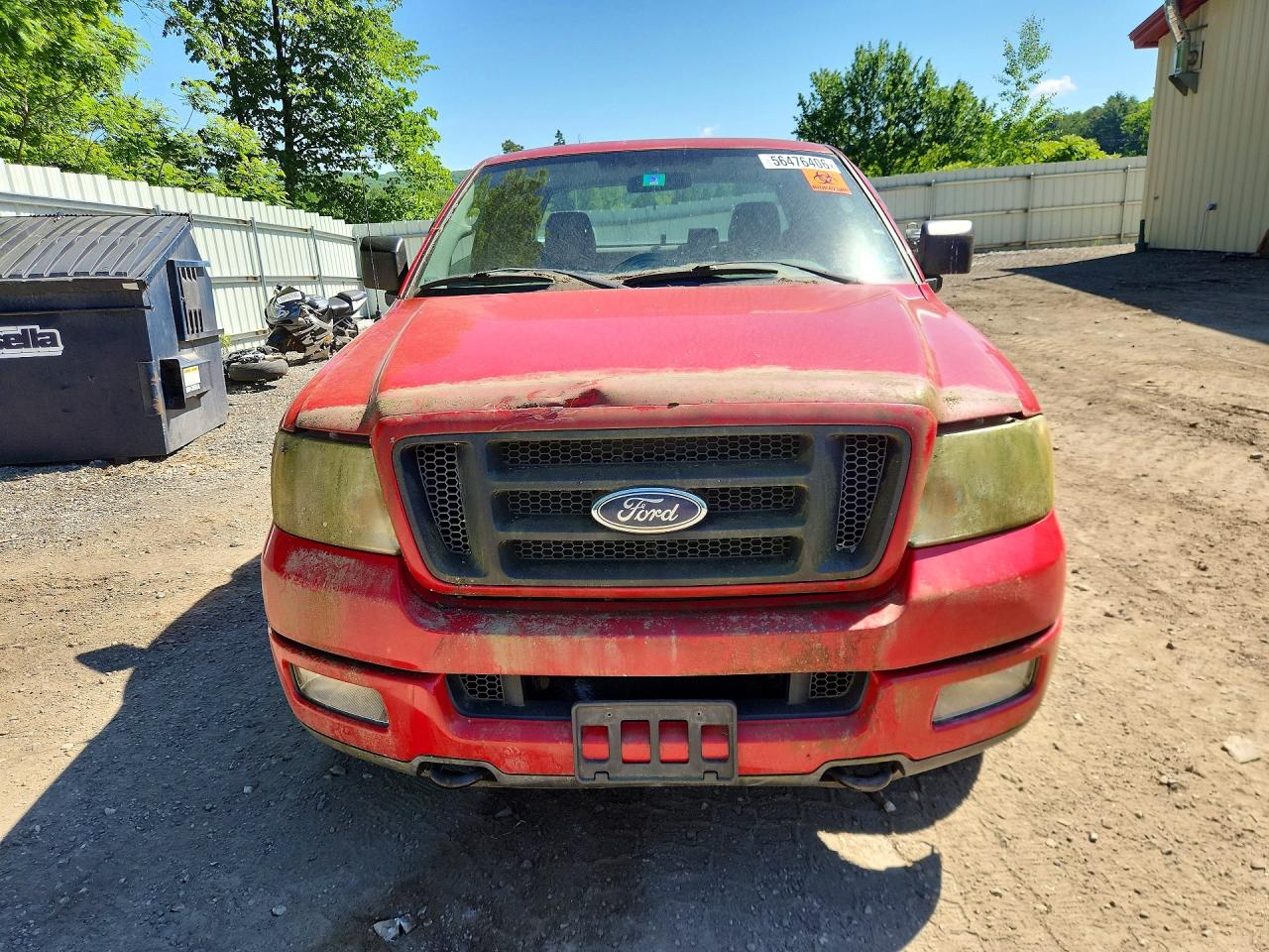 2004 FORD F150 VIN 1FTRX14W84NC60307 photo 5
