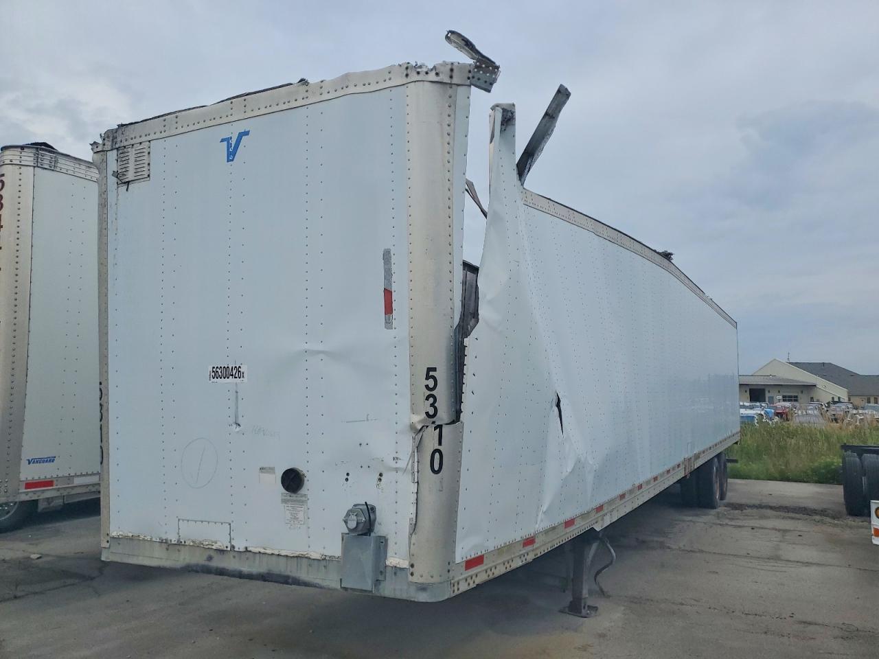 2007 VANGUARD VIP4000 DRY VAN TRAILER VIN 5V8VA53227M701085 photo 2