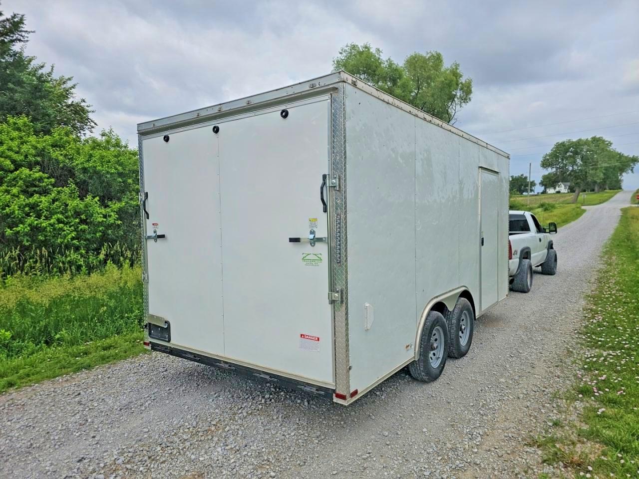 2024 QUALITY CARGO 16' ENCLOS ENCLOSED CARGO TRAILER VIN 50ZBE1629RN052861 photo 4