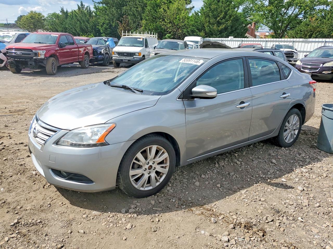 2013 Nissan Sentra VIN 3N1AB7AP1DL775650 photo 1