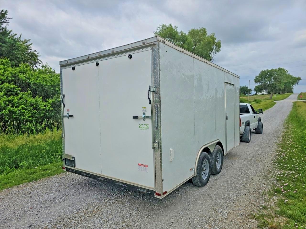 2024 QUALITY CARGO 16' ENCLOS ENCLOSED CARGO TRAILER VIN 50ZBE1629RN052861 photo 5