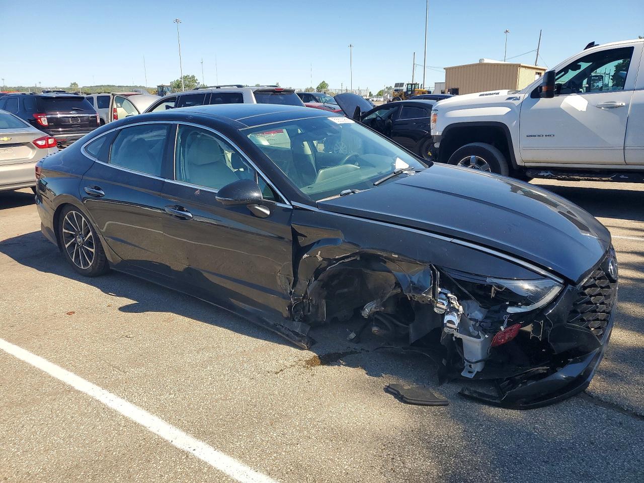2021 Hyundai Sonata VIN 5NPEH4J25MH102506 photo 4