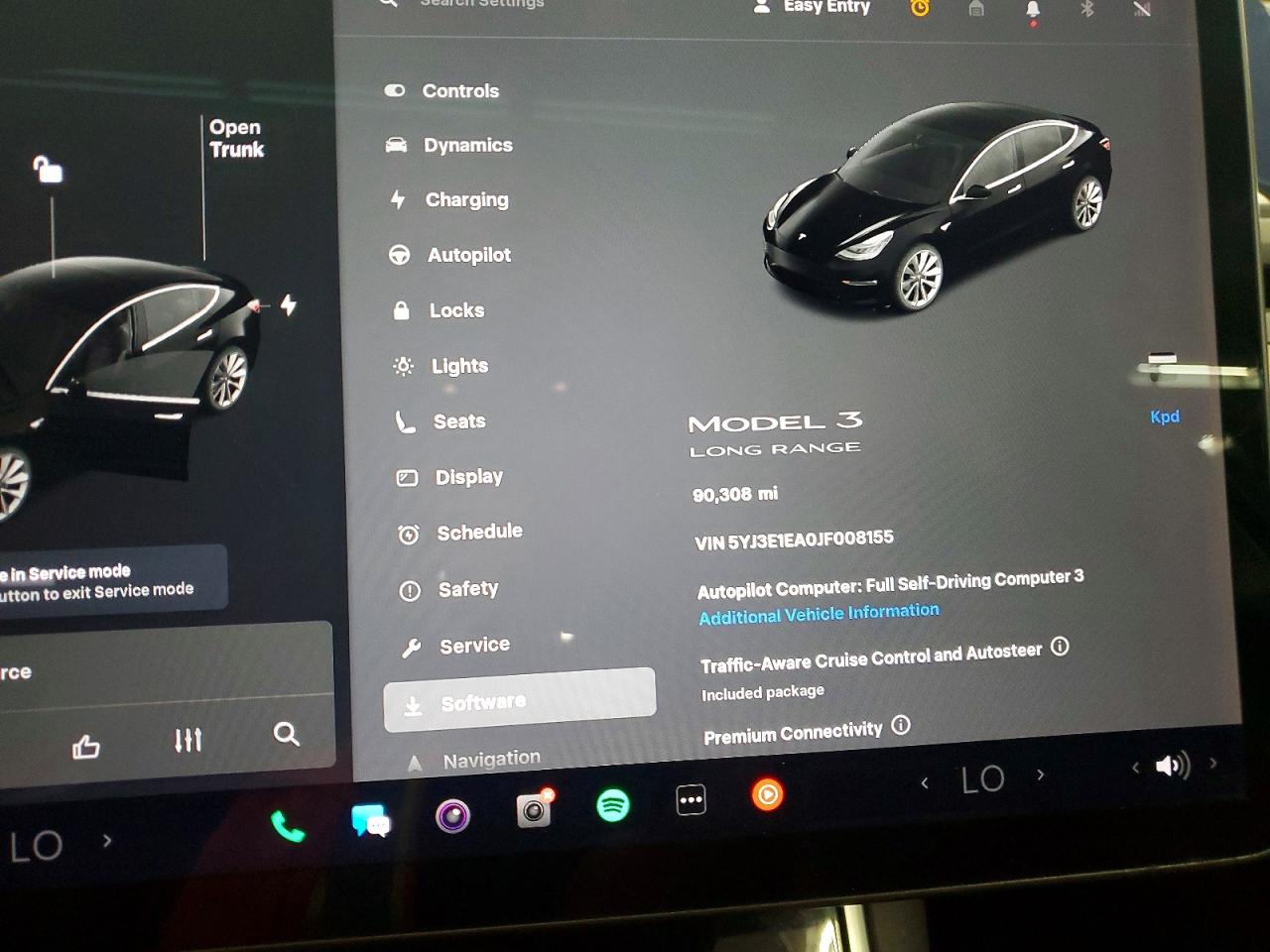 2018 Tesla Model 3 VIN 5YJ3E1EA0JF008155 photo 9