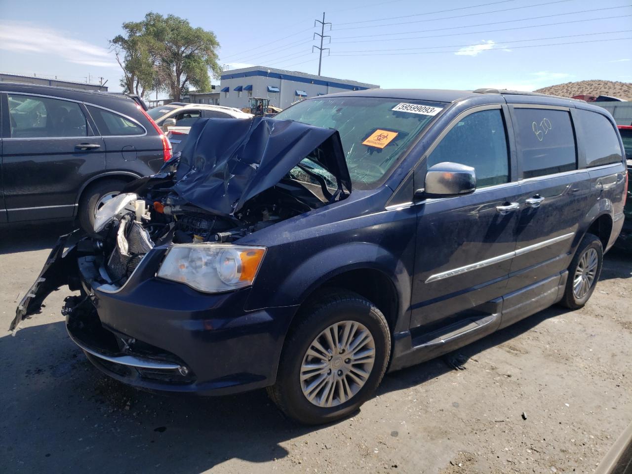 2013 Chrysler Minivan VIN 2C4RC1CG3DR558224 photo 1
