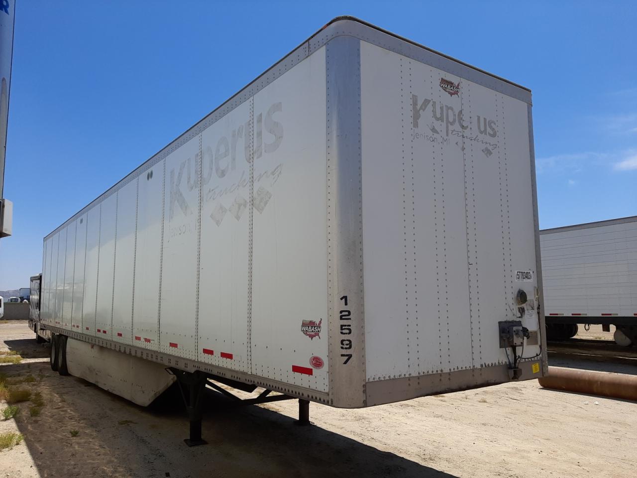 2012 WABASH Dry van VIN 1JJV532D6CL651071 photo 1