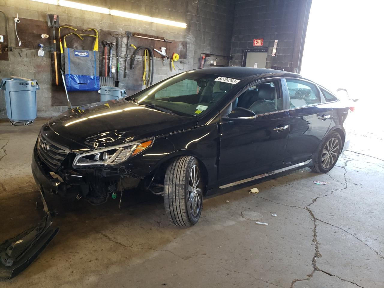 2016 HYUNDAI Sonata VIN 5NPE34AF0GH430745 photo 1