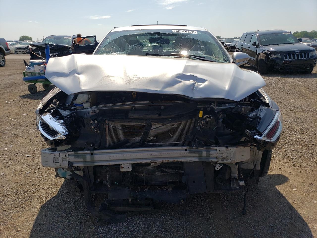 2018 FORD Fusion se VIN 3FA6P0HDXJR260300 photo 5