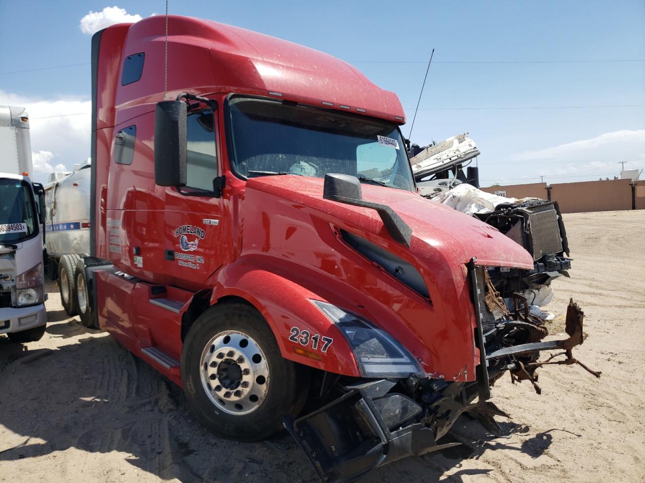 2023 Volvo Vn VIN 4V4NC9EH4PN624563 photo 1