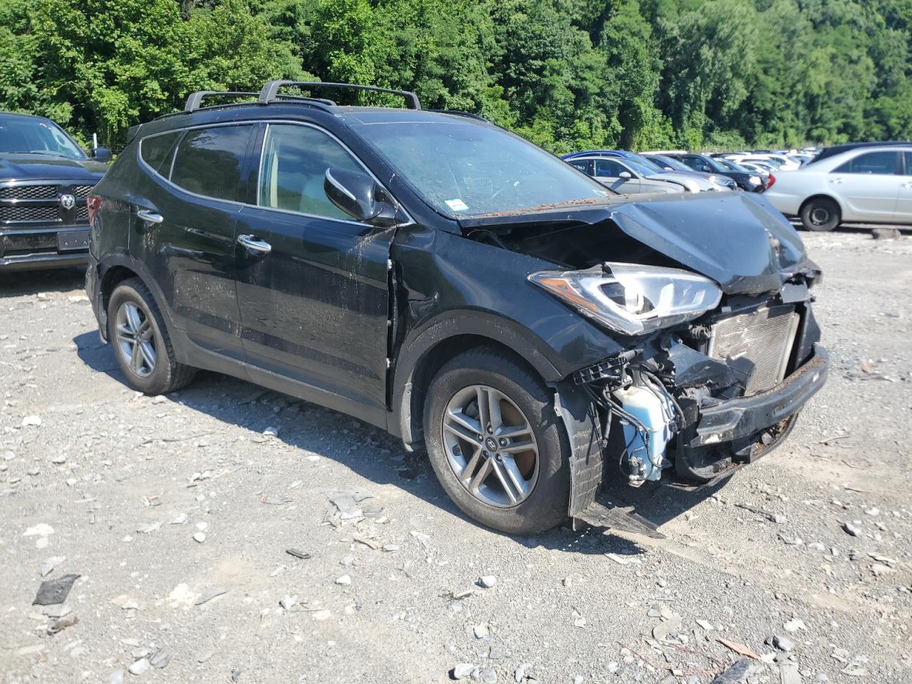 2018 HYUNDAI Santa fe VIN 5NMZUDLB3JH106220 photo 4