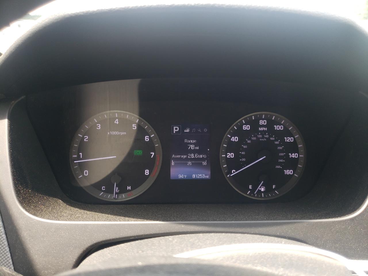 2016 HYUNDAI Sonata VIN 5NPE24AF9GH375957 photo 9
