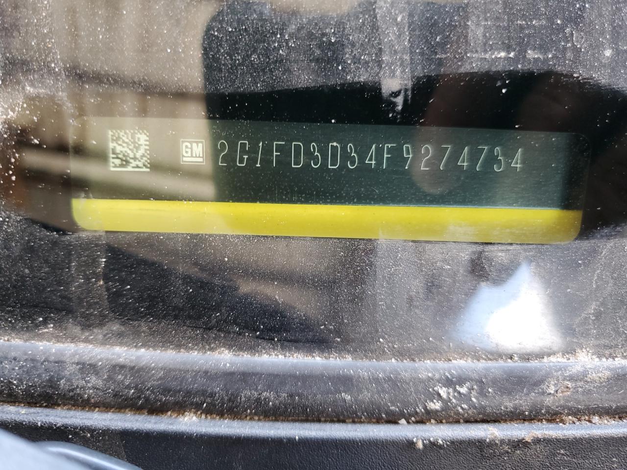 2015 CHEV Camaro VIN 2G1FD3D34F9274734 photo 12