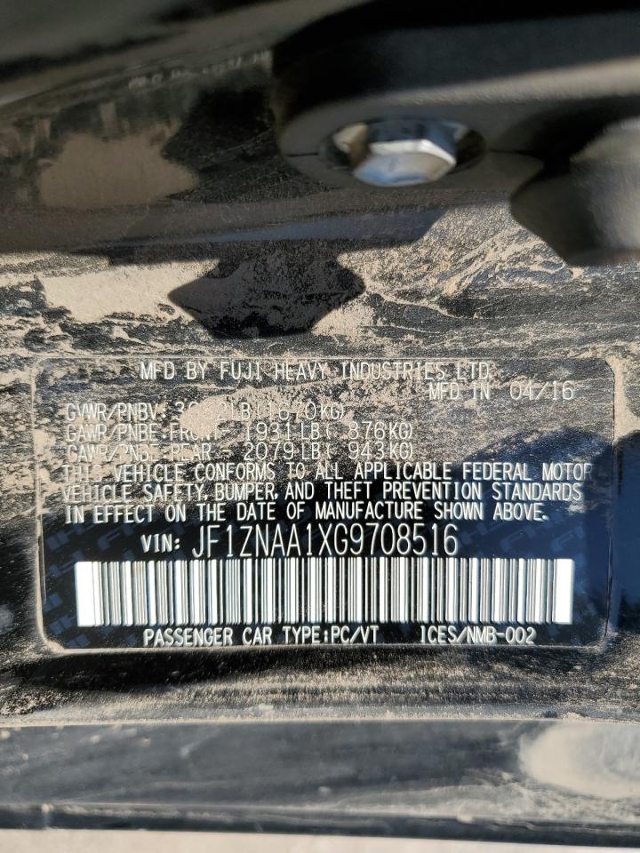 2016 TOYOTA Scion VIN JF1ZNAA1XG9708516 photo 12