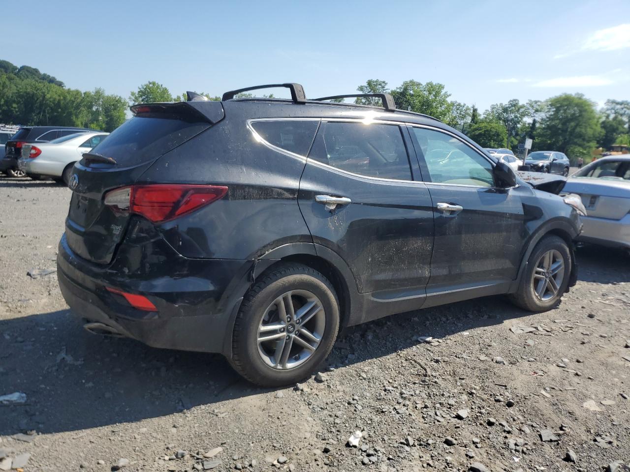 2018 HYUNDAI Santa fe VIN 5NMZUDLB3JH106220 photo 3