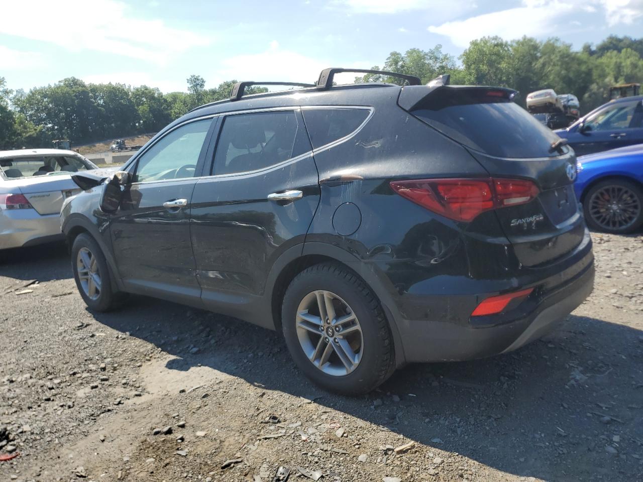 2018 HYUNDAI Santa fe VIN 5NMZUDLB3JH106220 photo 2