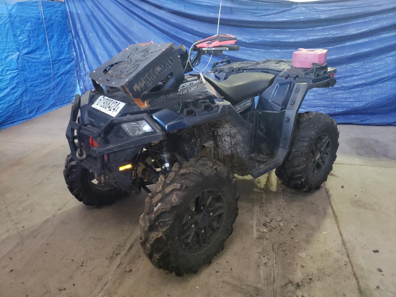 2020 POLARIS SPORTSMAN 850 PREMIUM VIN 4XASXE858LB318837 photo 2