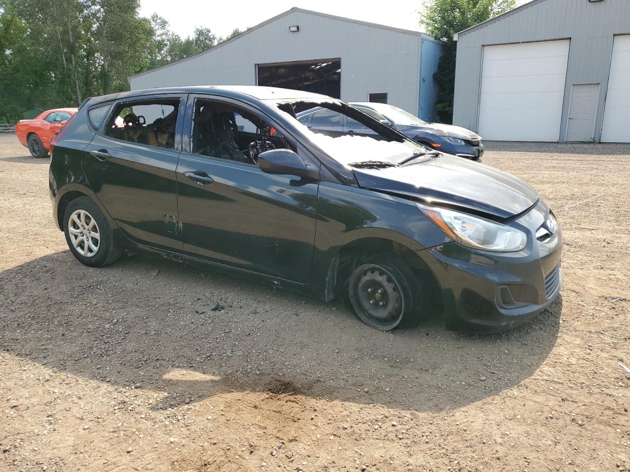 2014 HYUNDAI Accent VIN KMHCT5AE1EU172724 photo 4