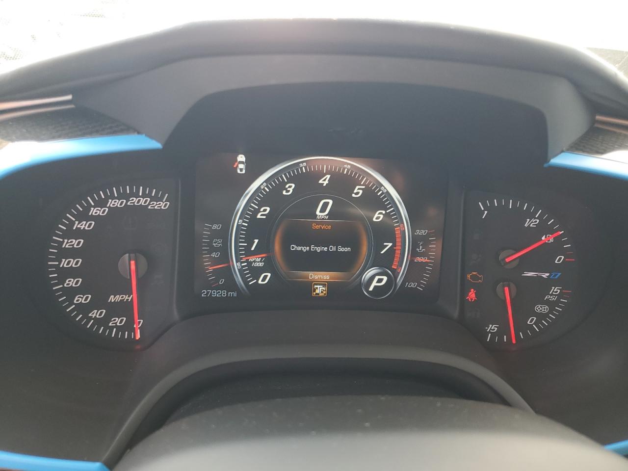 2019 Chev Corvette VIN 1G1Y52D9XK5802286 photo 9