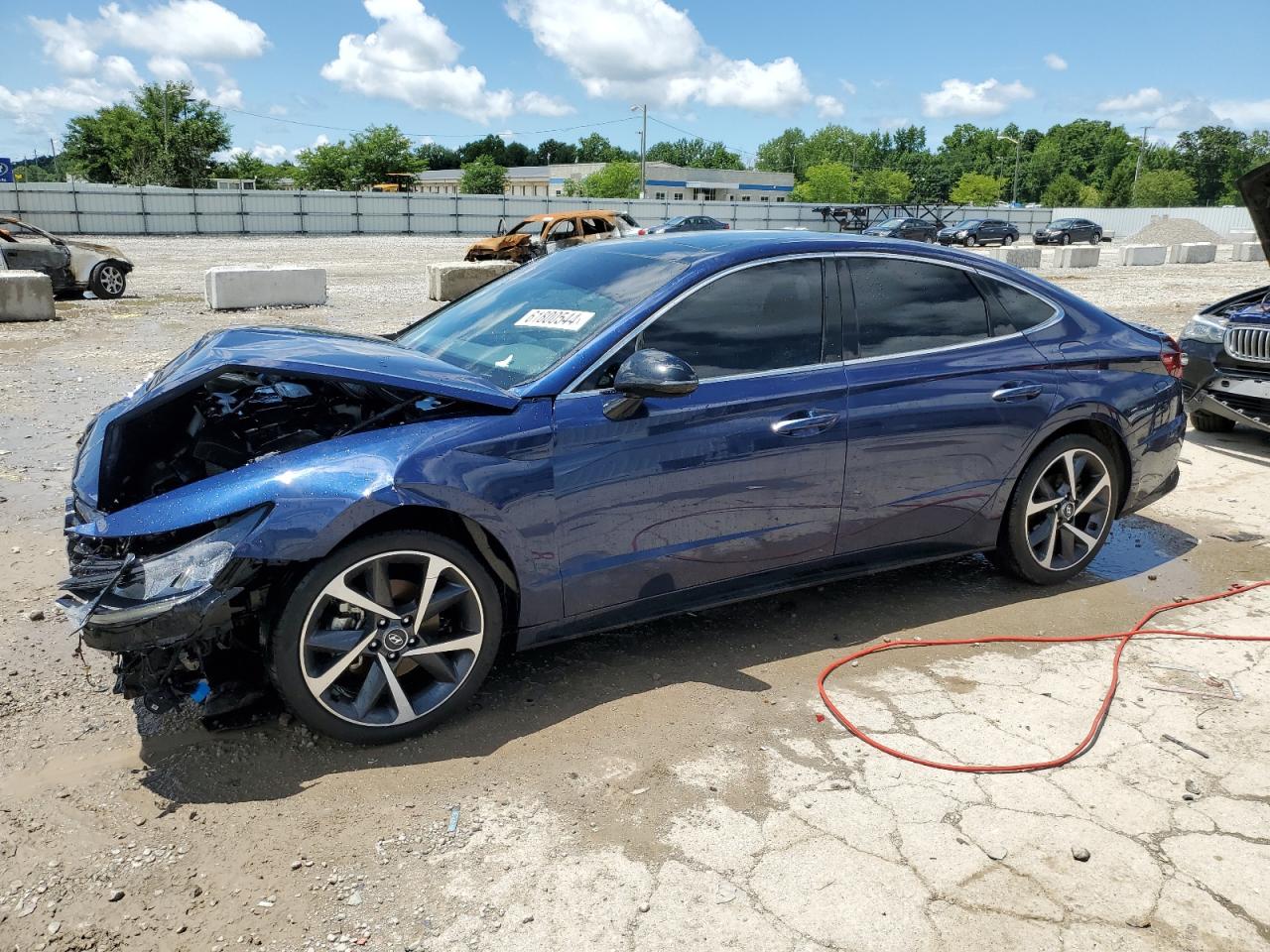 2021 HYUNDAI Sonata VIN 5NPEJ4J29MH075413 photo 1