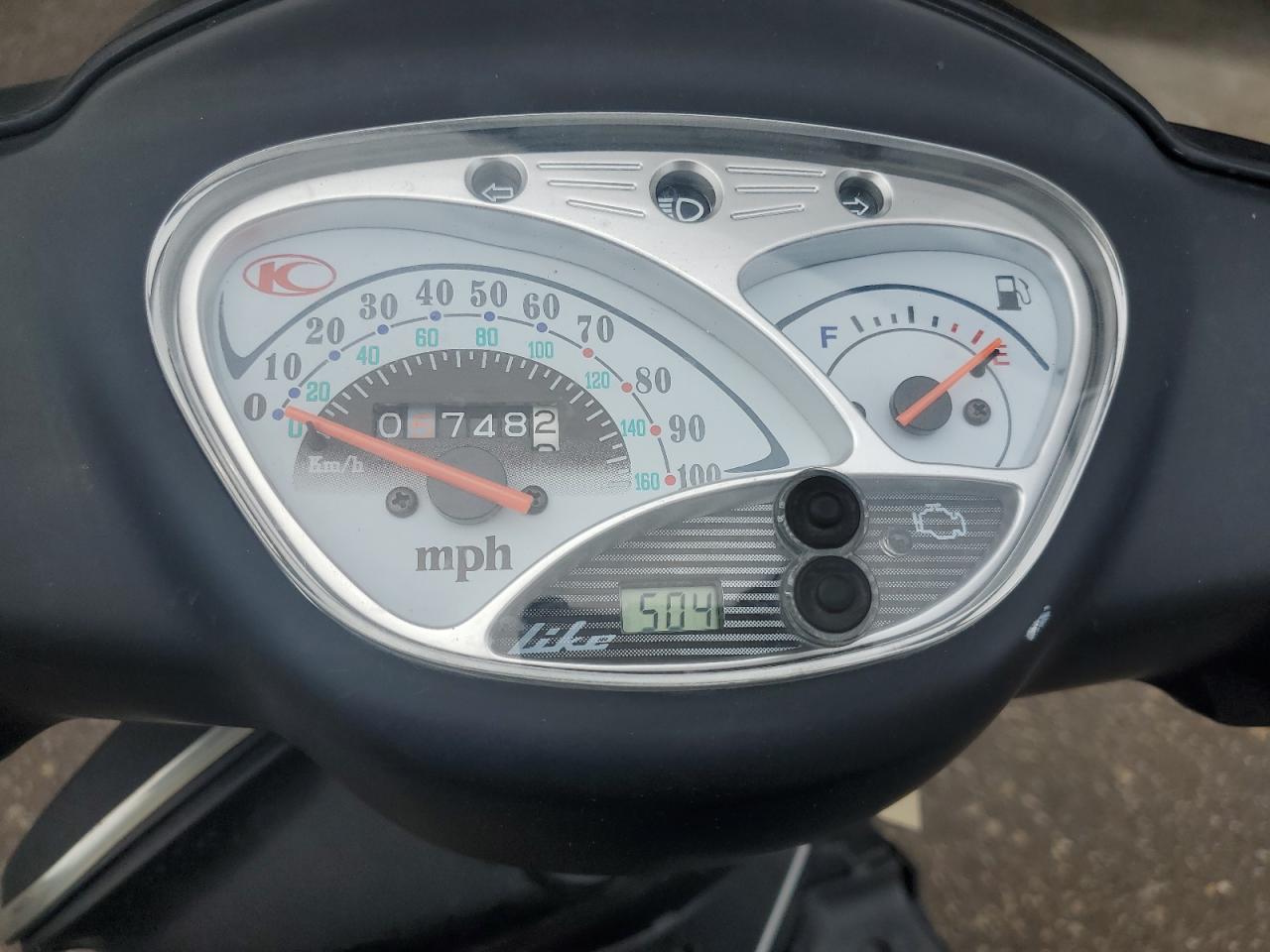 2016 KYMCO Scooter VIN LC2D2H125GC100336 photo 7