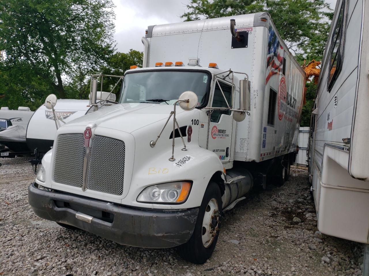 2012 KENWORTH CONSTRUCTION T370 VIN 2NKHLN9X1CM309828 photo 1