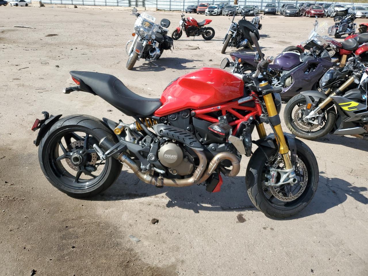 2016 Ducati Monster 1200 S VIN ZDM1RBSW2GB022754 photo 1