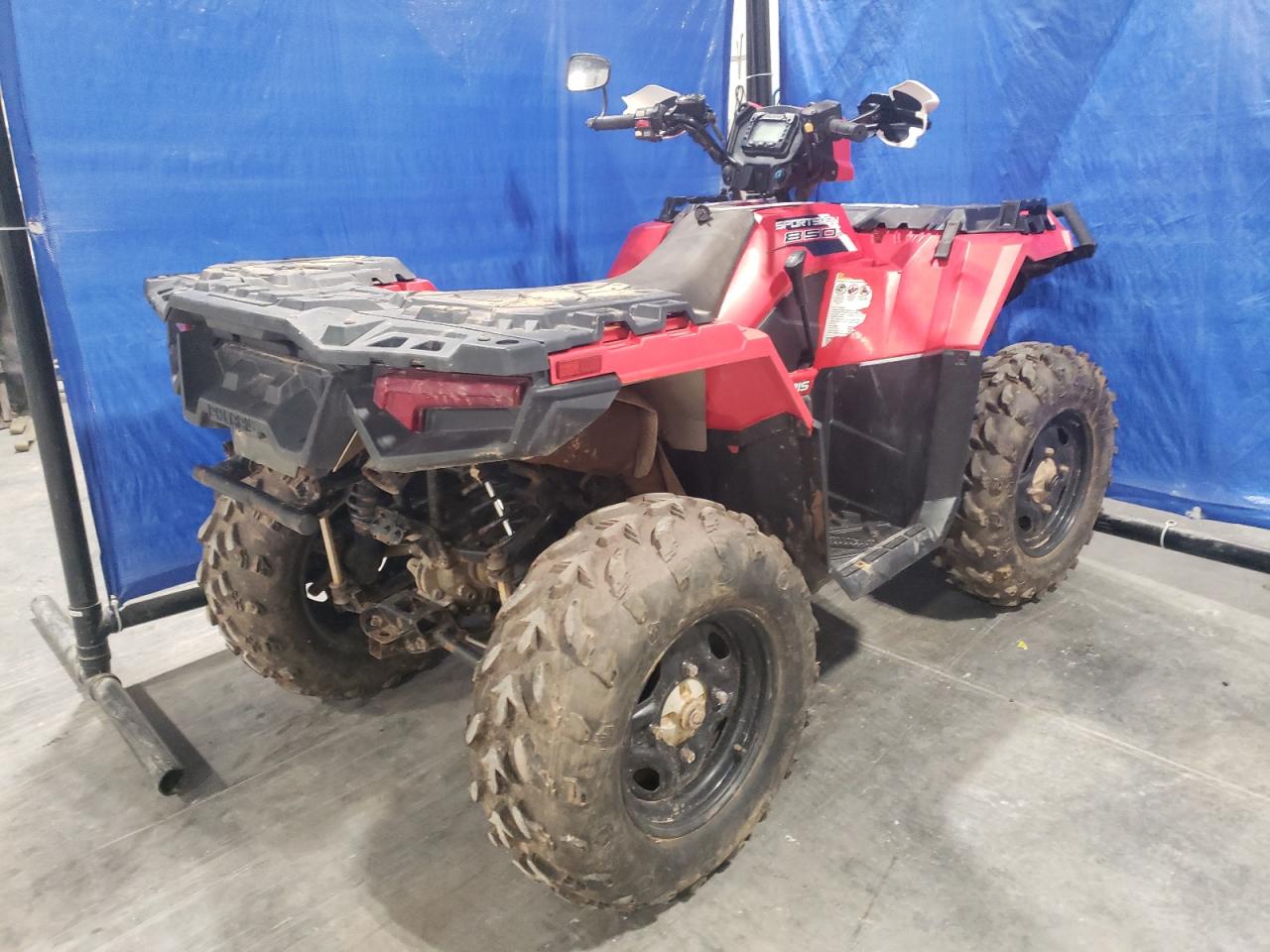 2017 POLARIS SPORTSMAN 850 VIN 4XASXA858HA631943 photo 4
