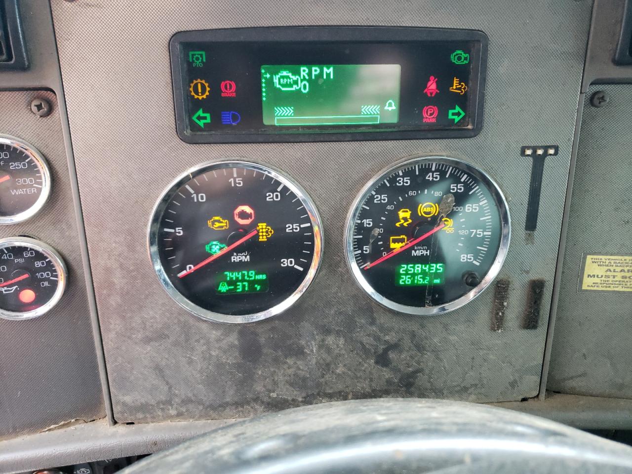 2012 KENWORTH CONSTRUCTION T370 VIN 2NKHLN9X1CM309828 photo 9