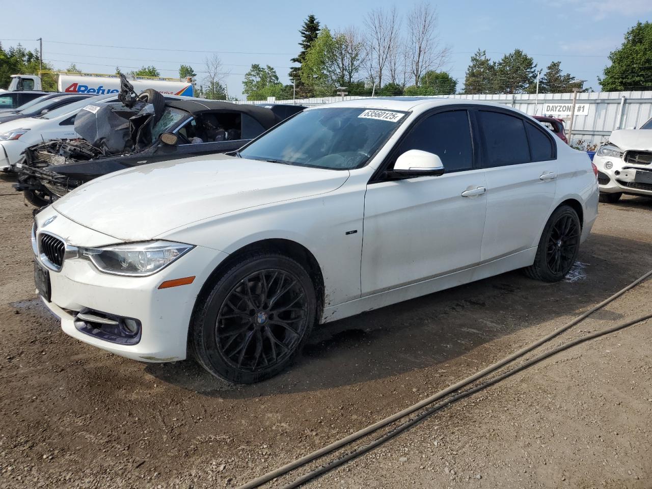 2012 BMW 3 series VIN WBA3A5C58CF257906 photo 1