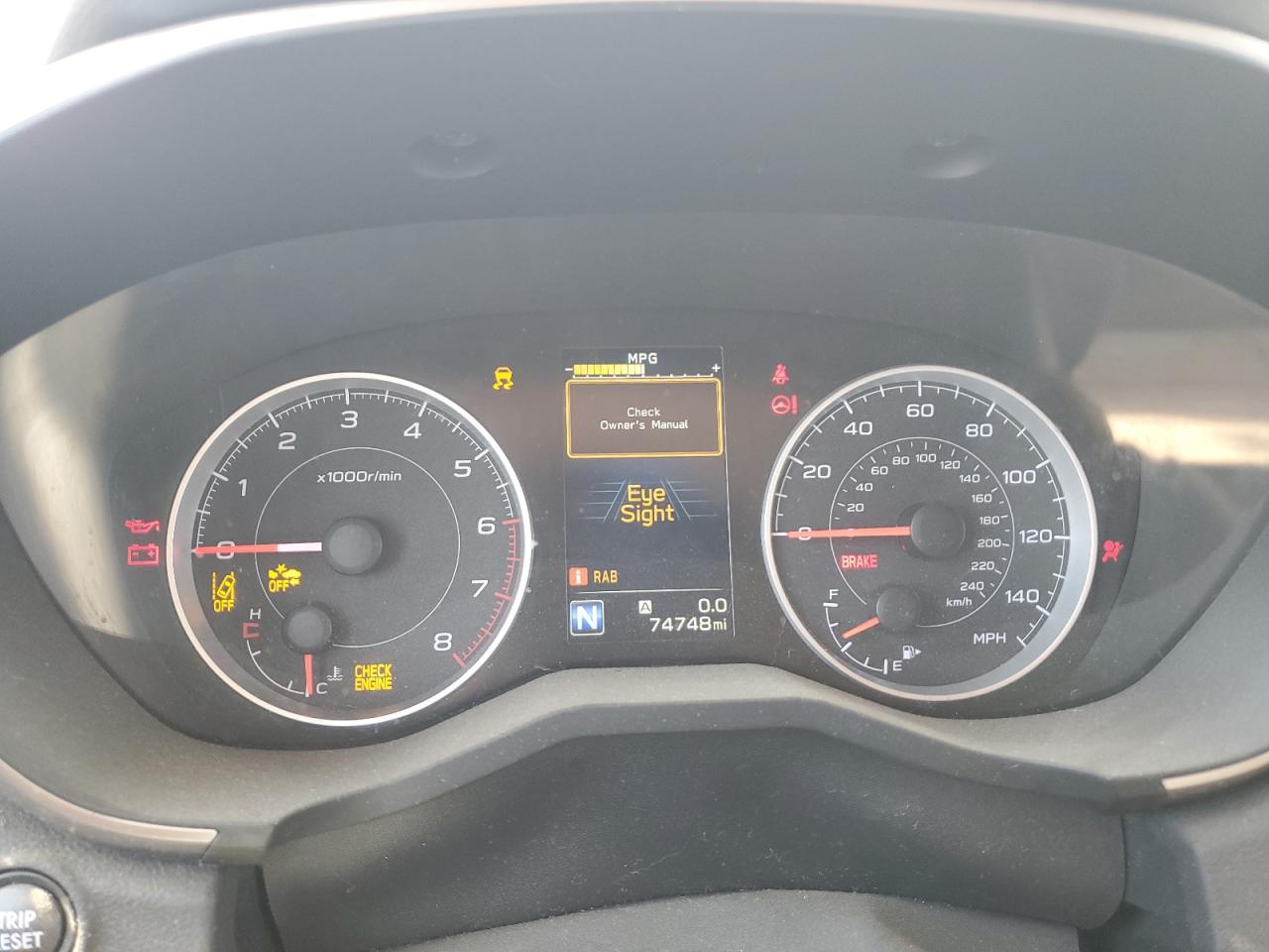 2020 Subaru Ascent VIN 4S4WMAFD8L3403060 photo 9