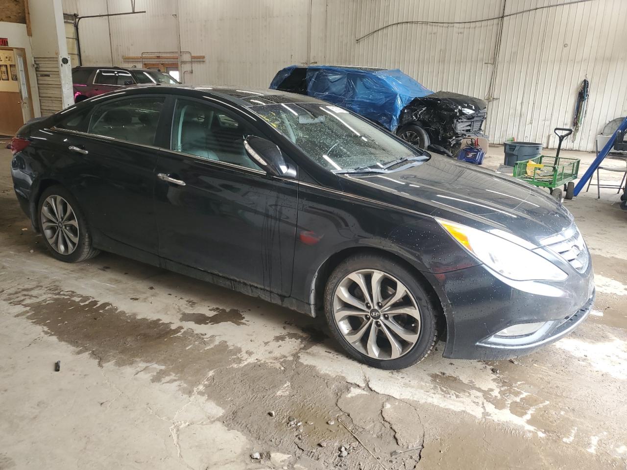 2013 HYUNDAI Sonata se VIN 5NPEC4AB6DH599323 photo 4