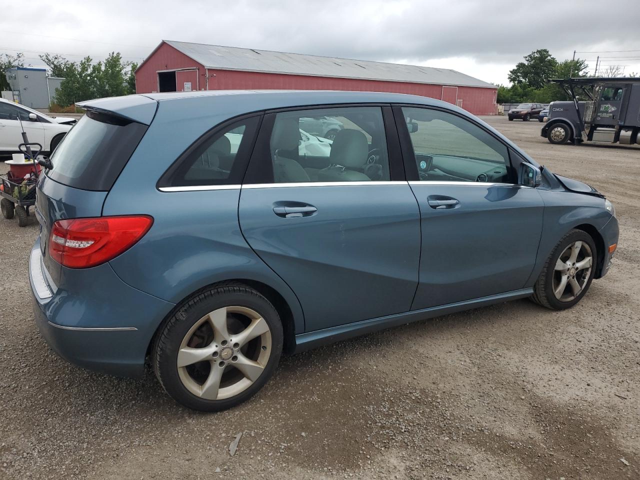 2014 MERCEDES-BENZ B-class VIN WDDMH4EB6EJ208581 photo 3