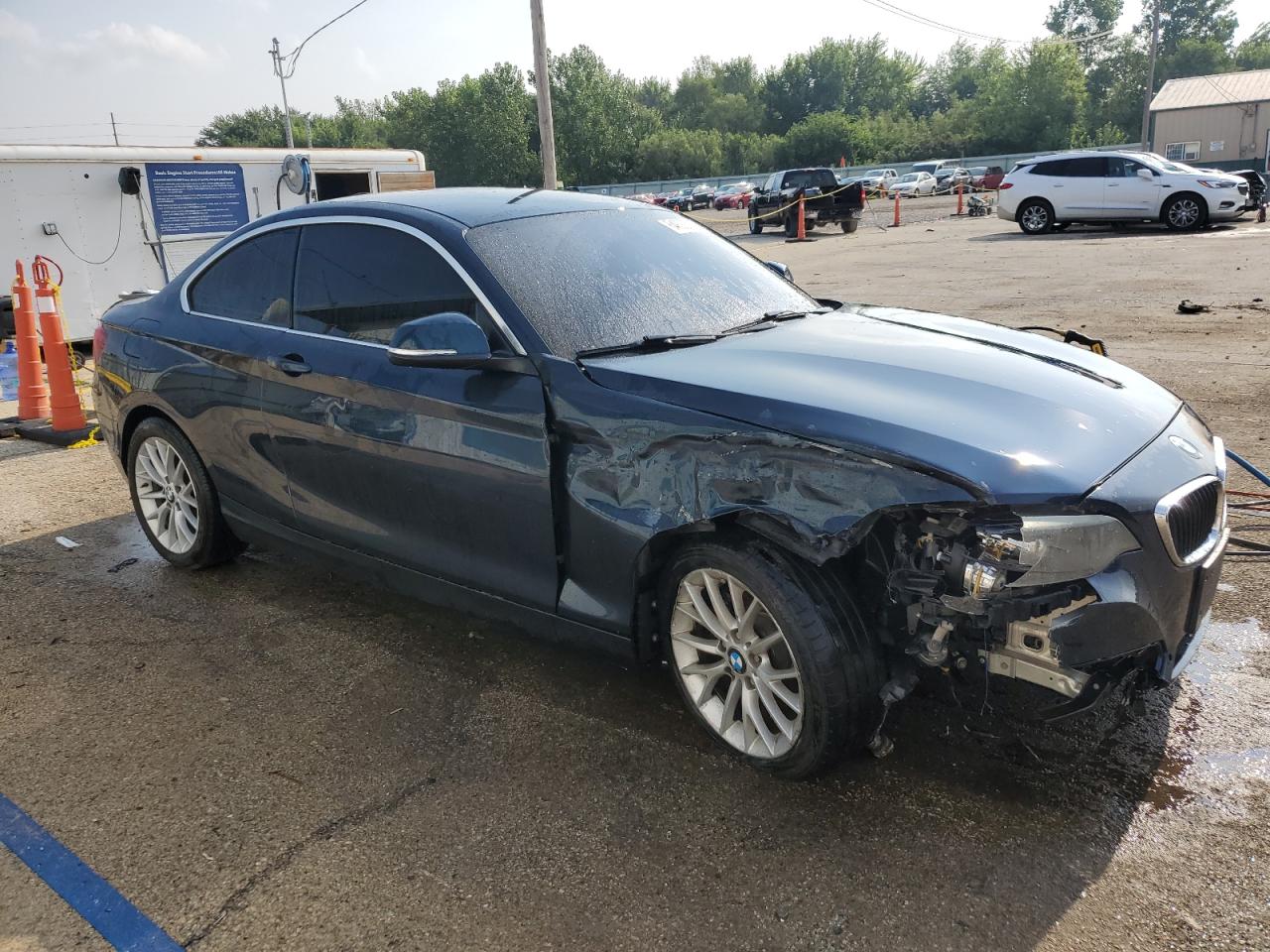 2015 BMW 2 series VIN WBA1F7C5XFVX95456 photo 4