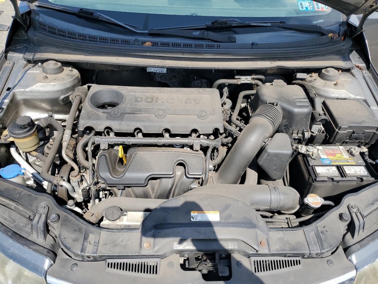 2011 Kia Forte VIN KNAFU4A28B5393075 photo 11