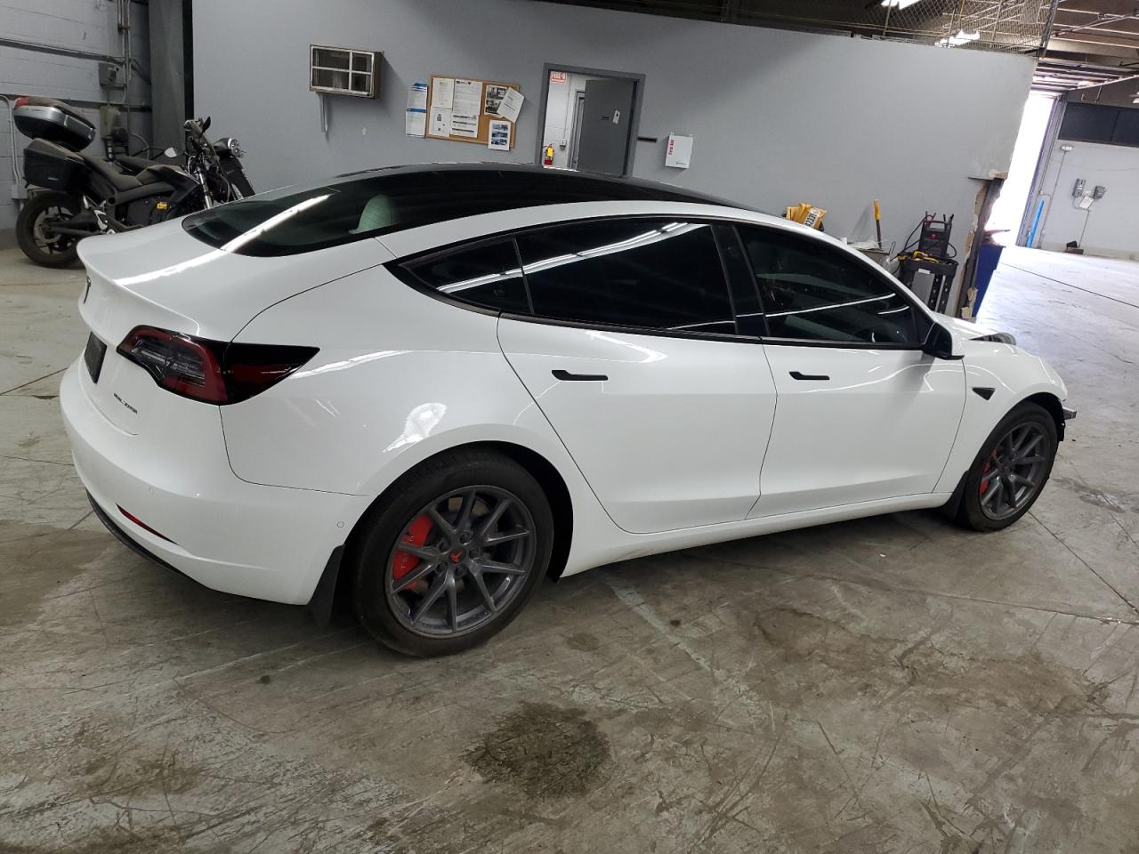2022 TESLA Model 3 VIN 5YJ3E1EB6NF348201 photo 3