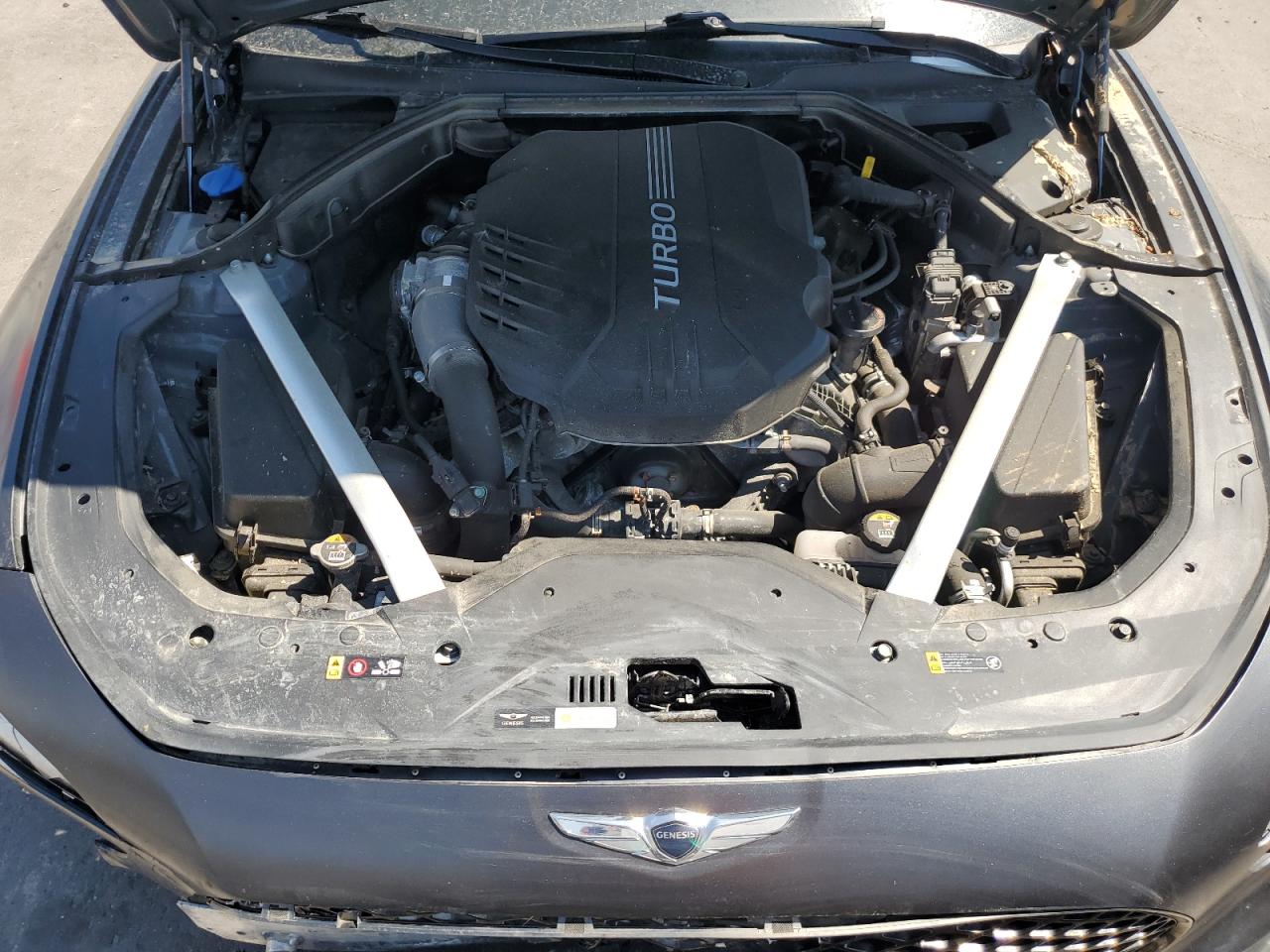 2022 Genesis G70 launch VIN KMTG14TE9NU081415 photo 11