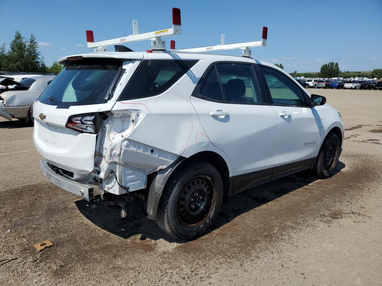 2022 CHEVROLET Equinox ls VIN 2GNAXHEVXN6135964 photo 3