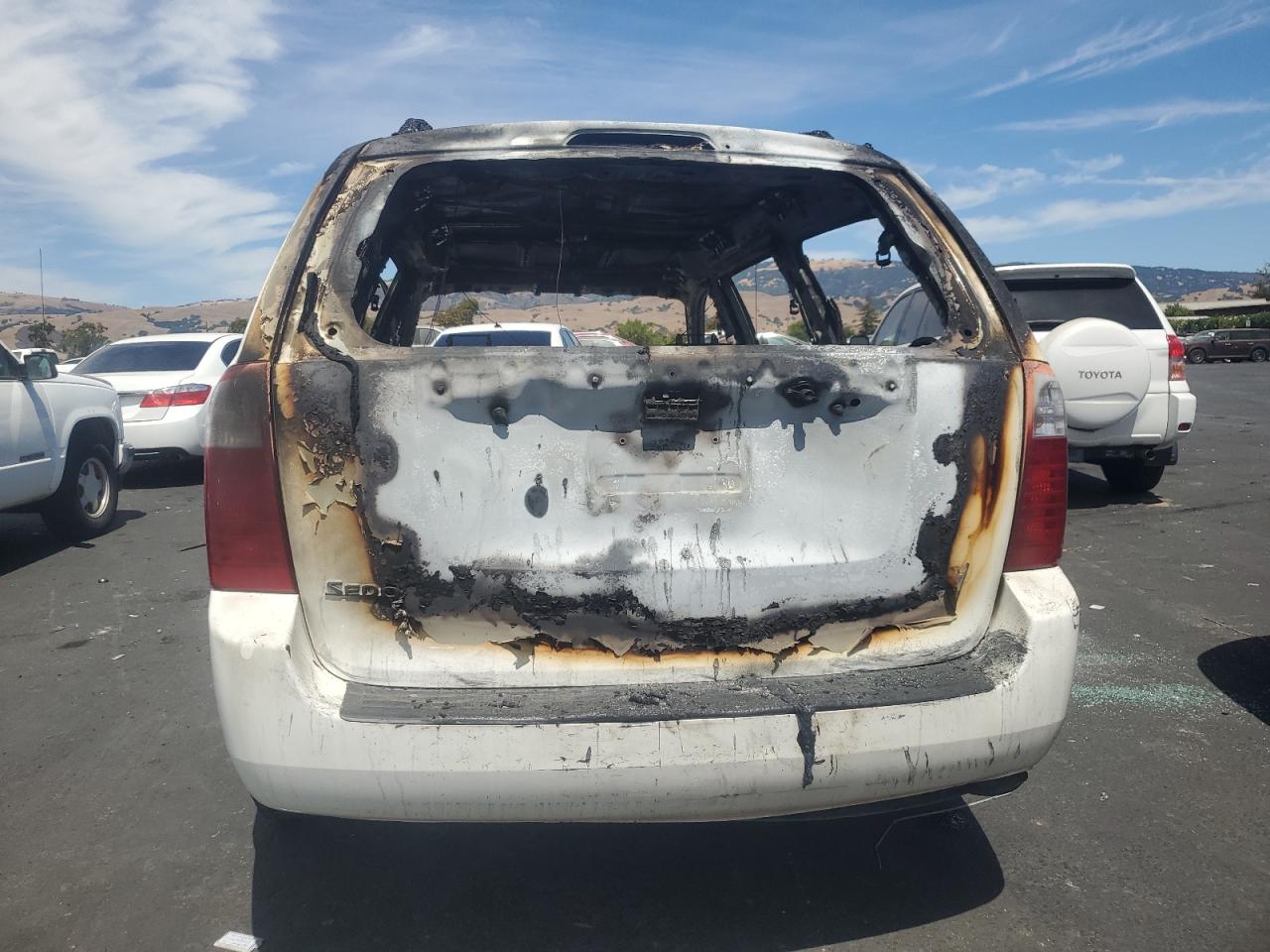 2008 Kia SEDONA VIN KNDMB233386210386 photo 6