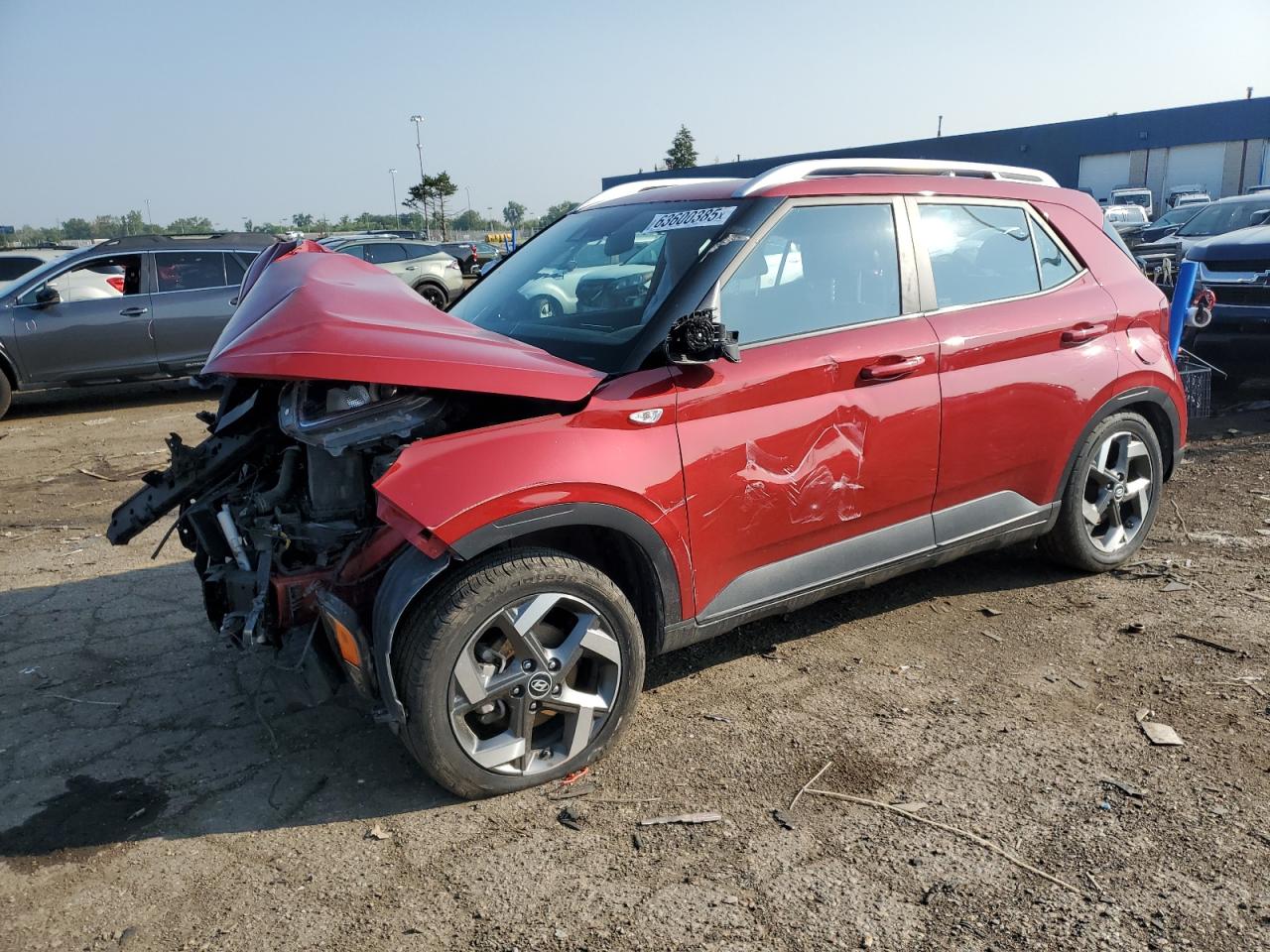 2022 HYUNDAI Venue sel VIN KMHRC8A34NU189771 photo 1