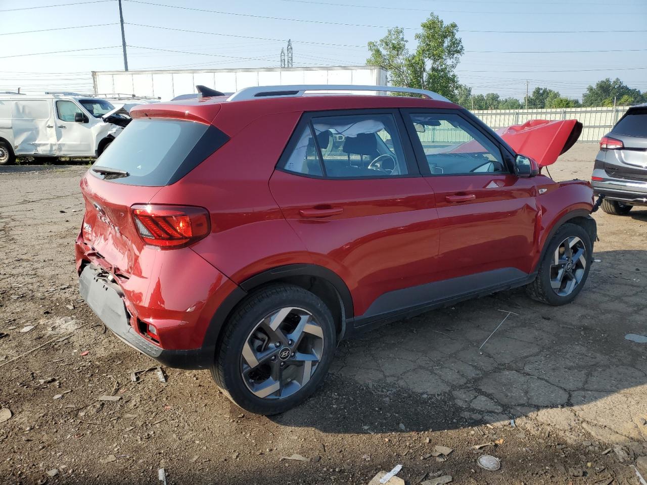 2022 HYUNDAI Venue sel VIN KMHRC8A34NU189771 photo 3