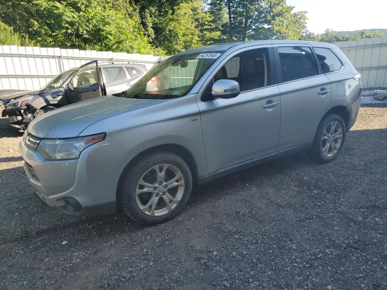 2014 Mitsubishi Outlander VIN JA4JZ4AX0EZ011025 photo 1