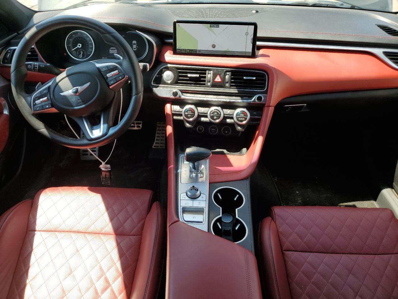 2022 Genesis G70 launch VIN KMTG14TE9NU081415 photo 8