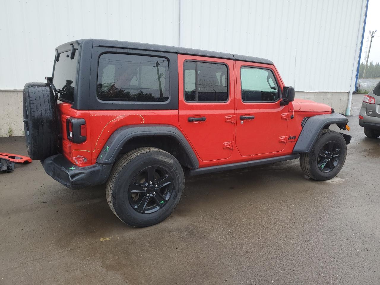 2022 JEEP Wrangler u VIN 1C4HJXDG9NW199764 photo 3
