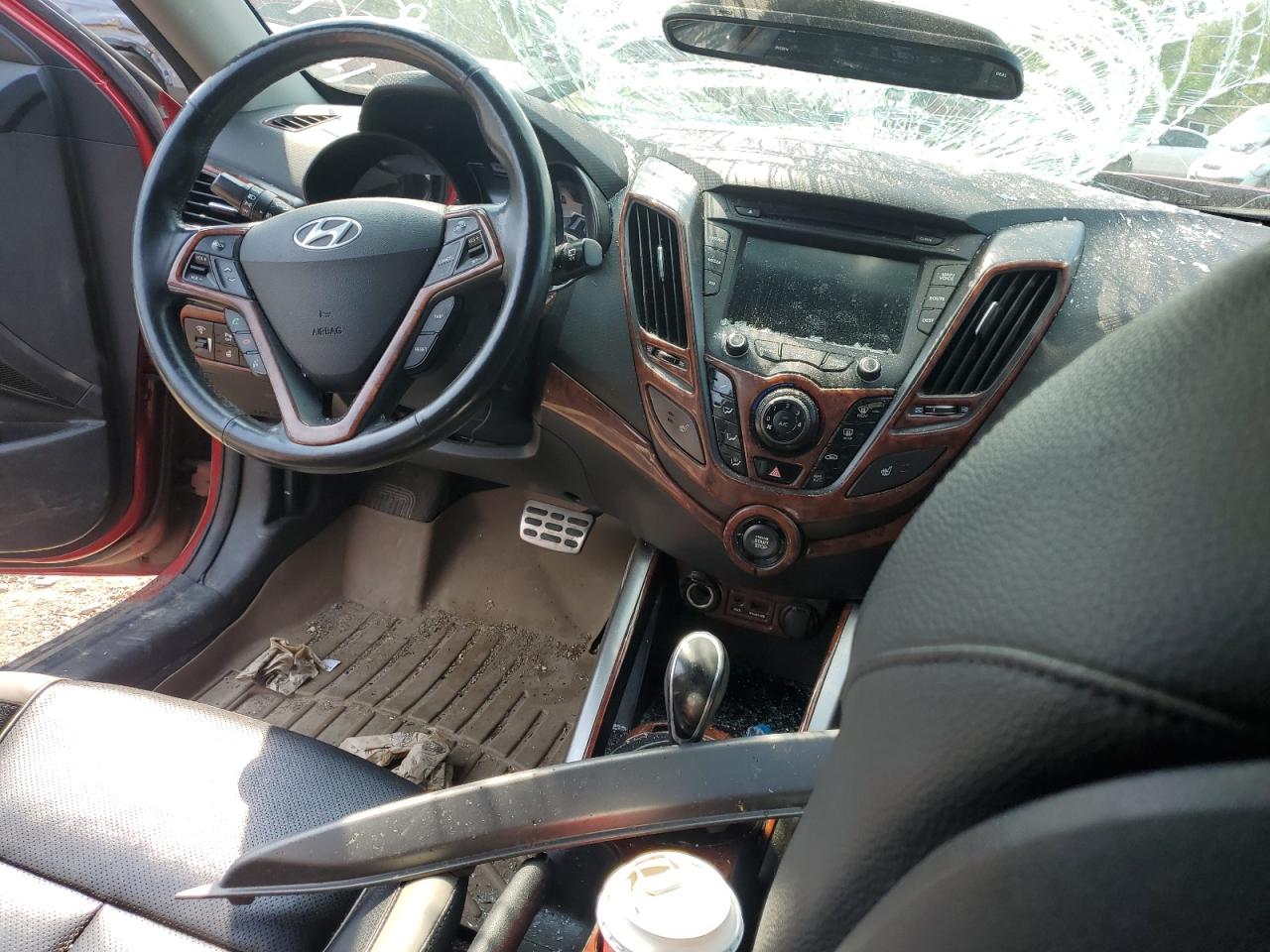 2015 HYUNDAI Veloster VIN KMHTC6AE2FU218987 photo 8