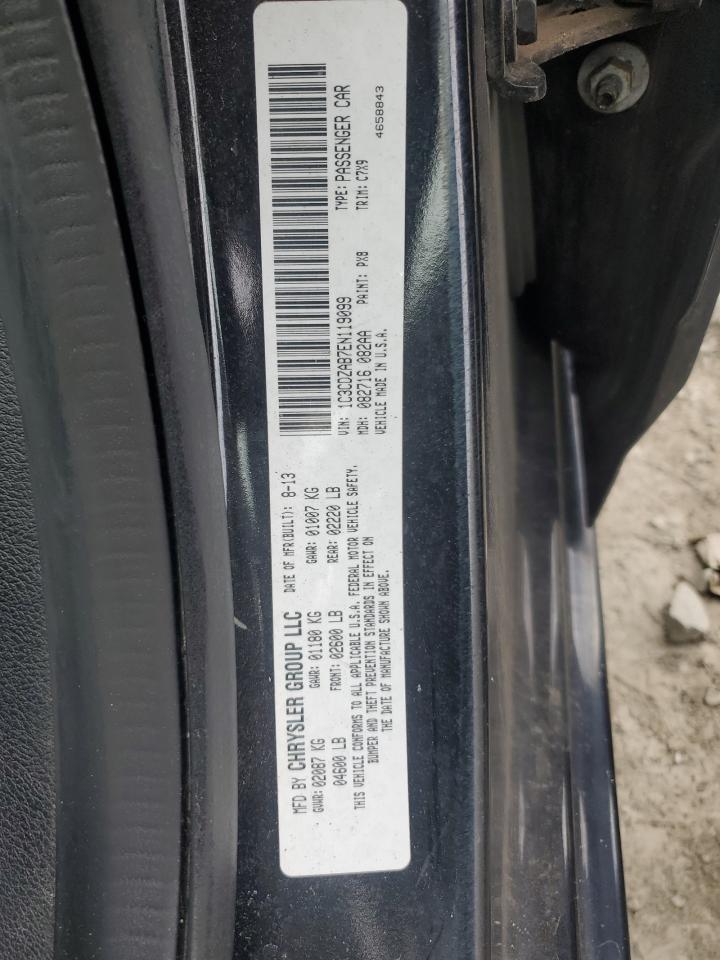 2014 Dodge Avenger VIN 1C3CDZAB7EN119099 photo 12