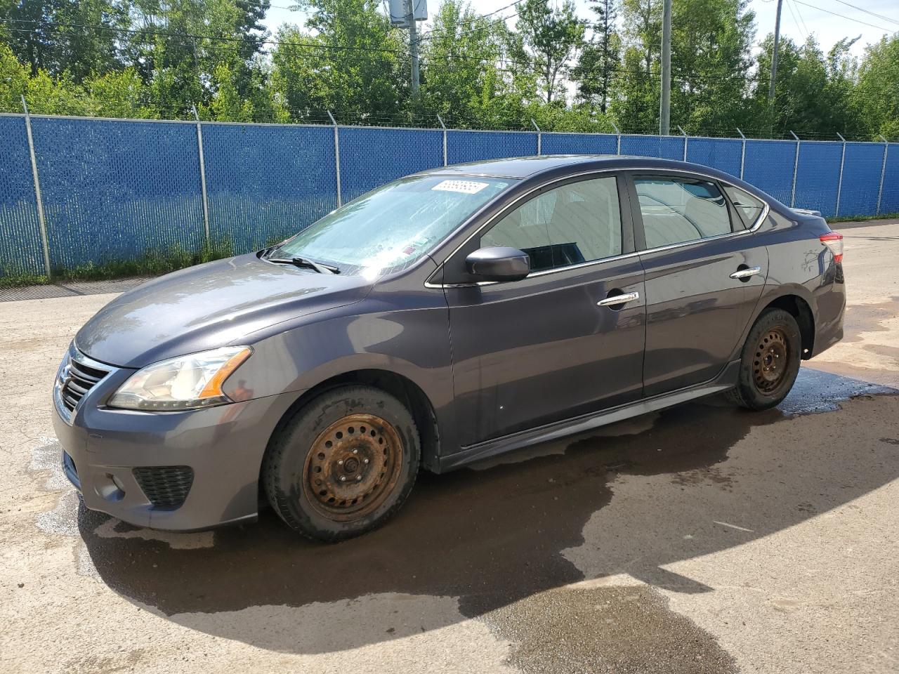 2013 NISSAN Sentra s VIN 3N1AB7AP4DL614838 photo 1