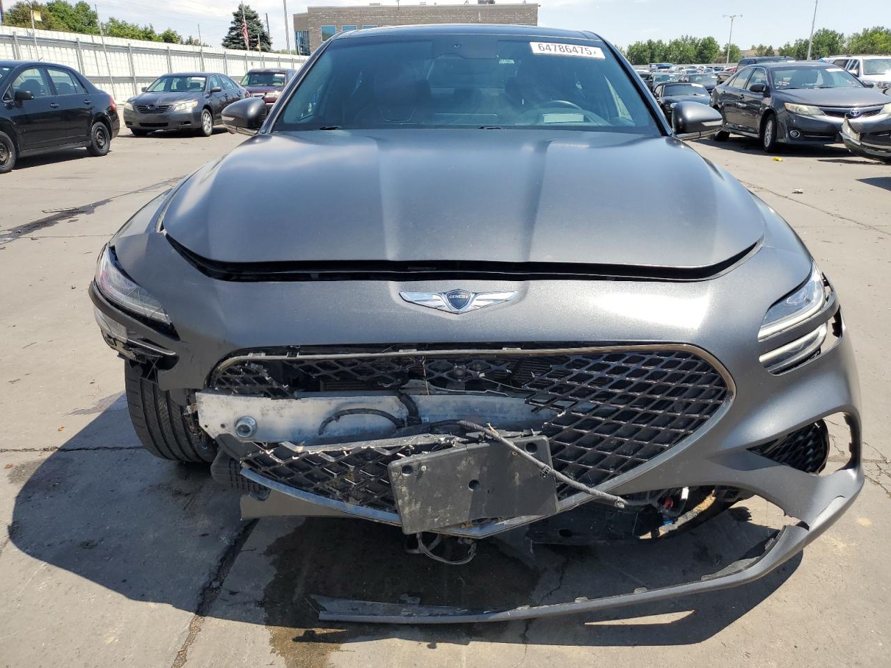 2022 Genesis G70 launch VIN KMTG14TE9NU081415 photo 5