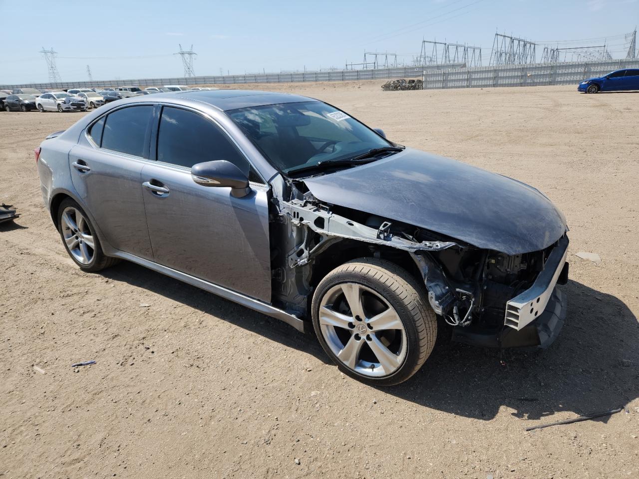 2013 Lexus Is VIN JTHBF5C24D5187574 photo 4