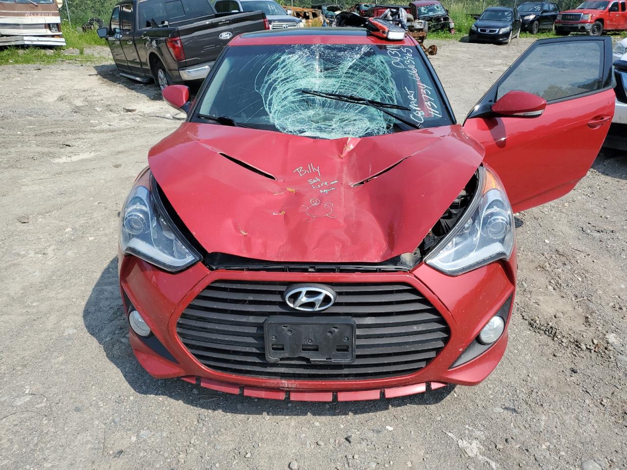 2015 HYUNDAI Veloster VIN KMHTC6AE2FU218987 photo 5