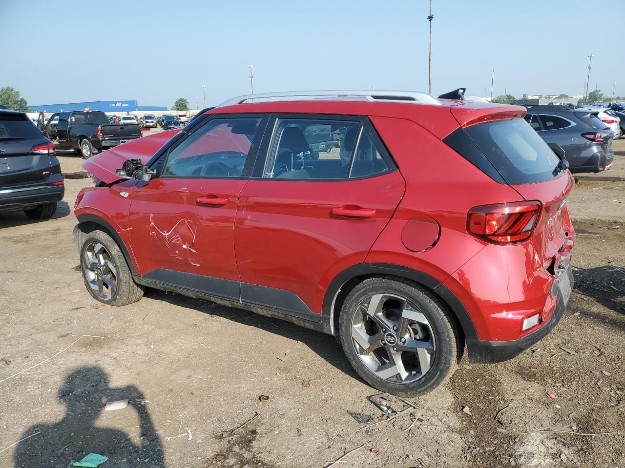 2022 HYUNDAI Venue sel VIN KMHRC8A34NU189771 photo 2