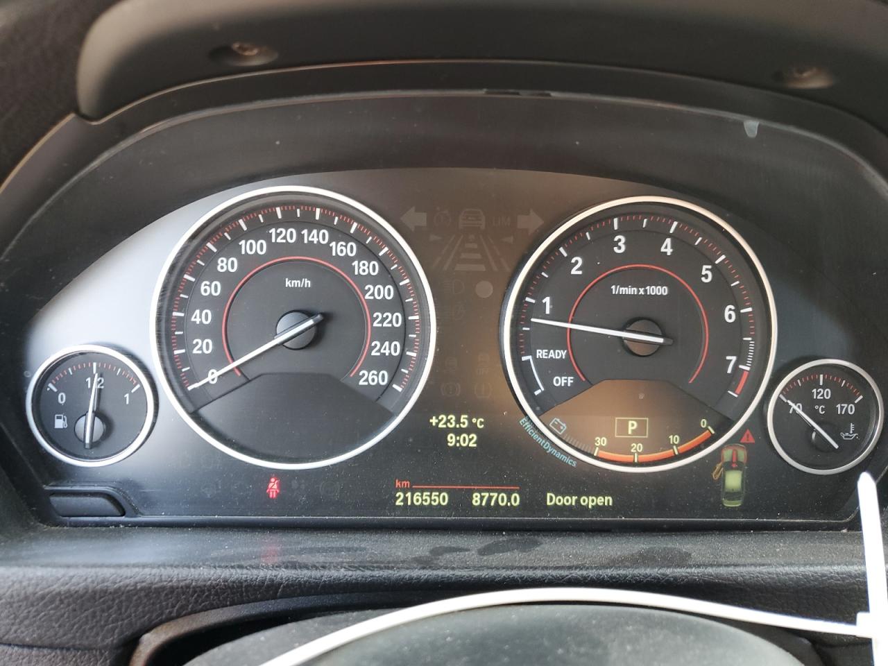 2012 BMW 3 series VIN WBA3A5C58CF257906 photo 9